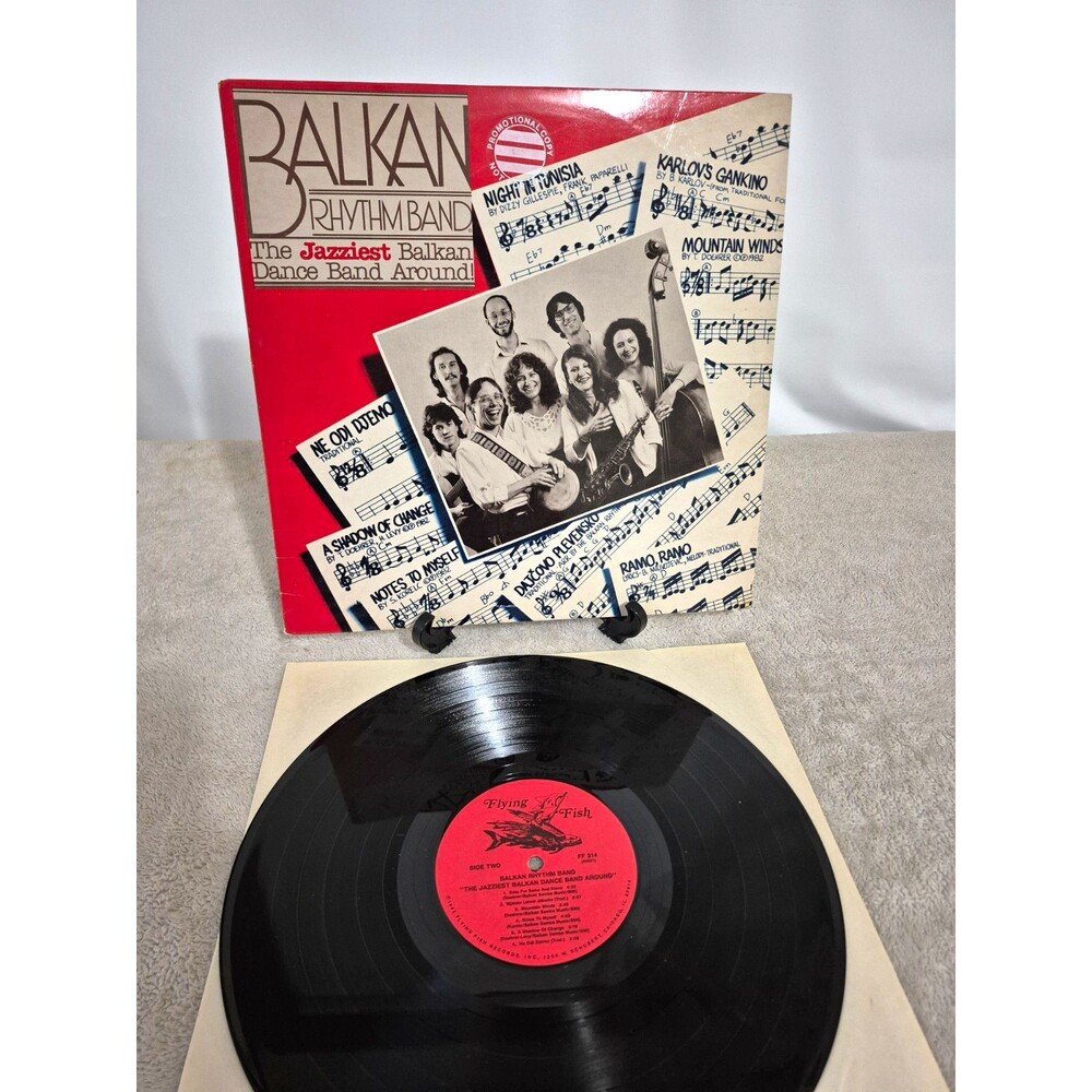 Balkan Rhythm Band The Jazziest Balkan Dance Band Around! LP FF 314 Promo